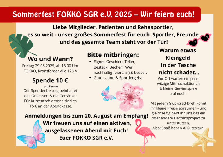 Sommerfest FOKKO SGR e.V. 2025 – Wir feiern euch! (2)